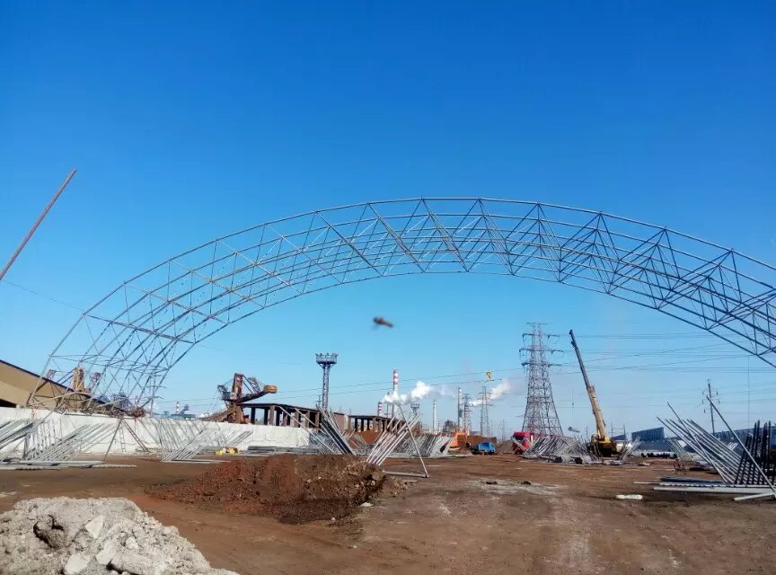襄陽(yáng)葫蘆島熱電廠網(wǎng)架