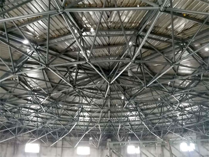 綿陽銀川洗煤廠蓄水池網(wǎng)架